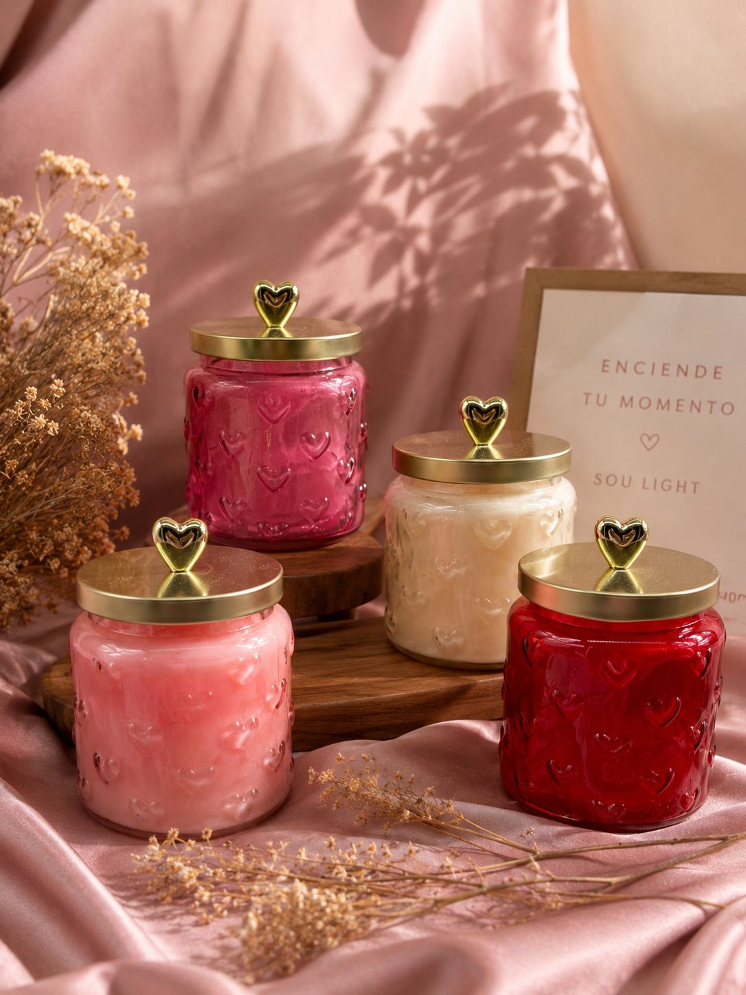 Velas blooming love 350 ml.