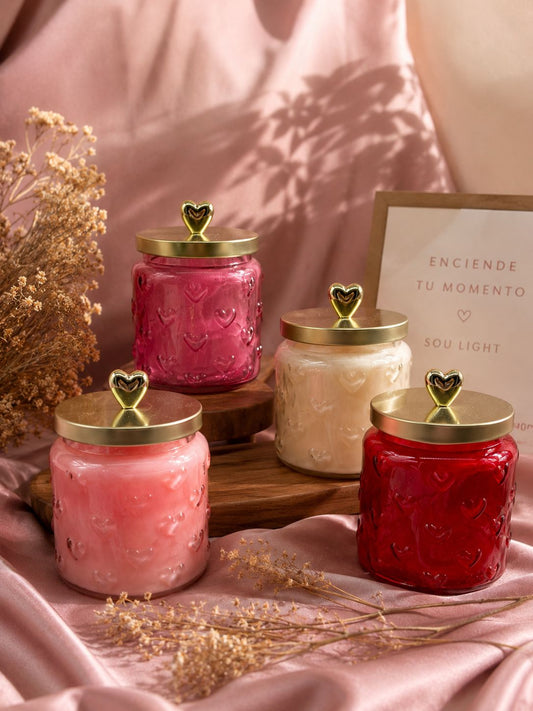 Velas blooming love 350 ml.